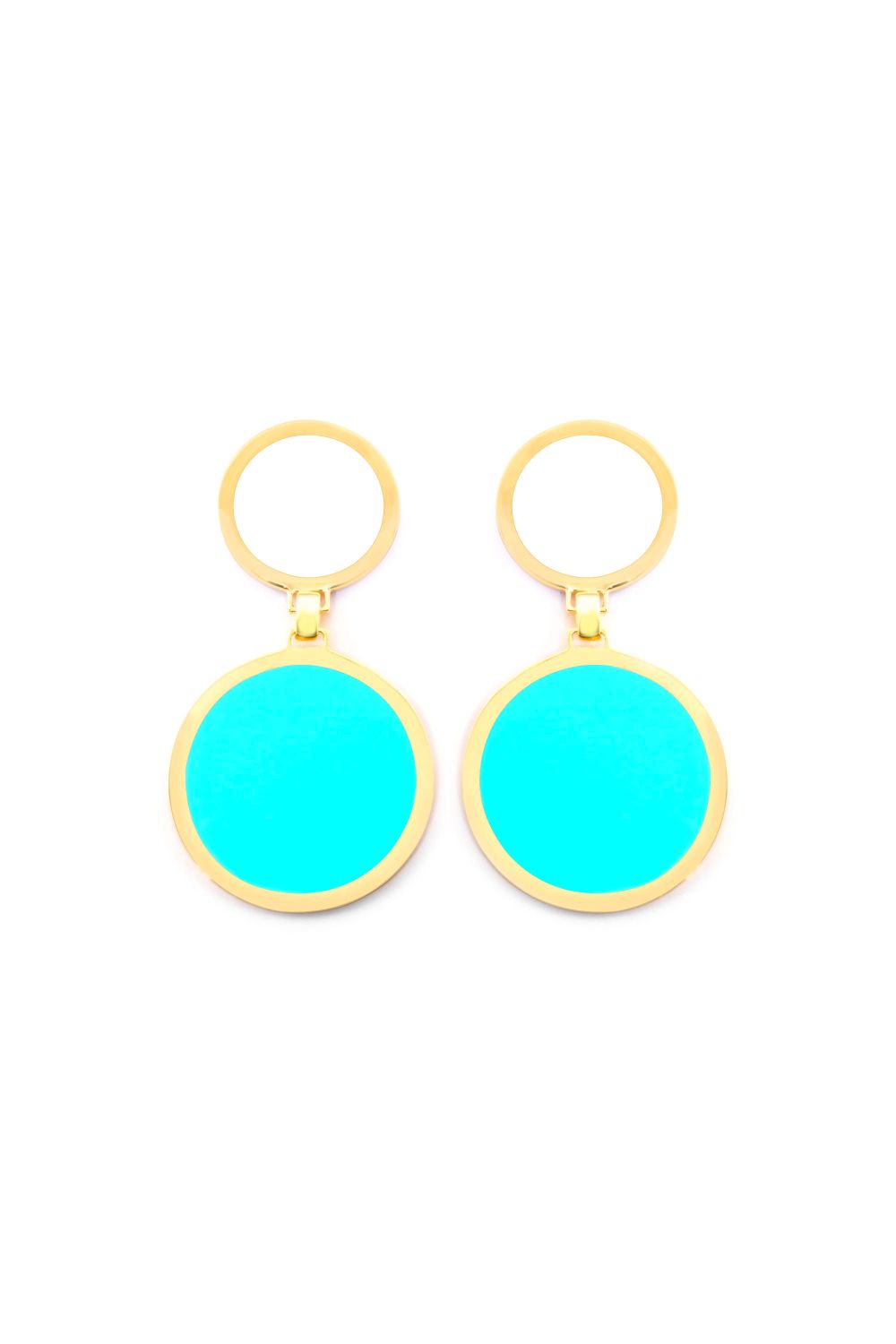 Two Bottons Earrings