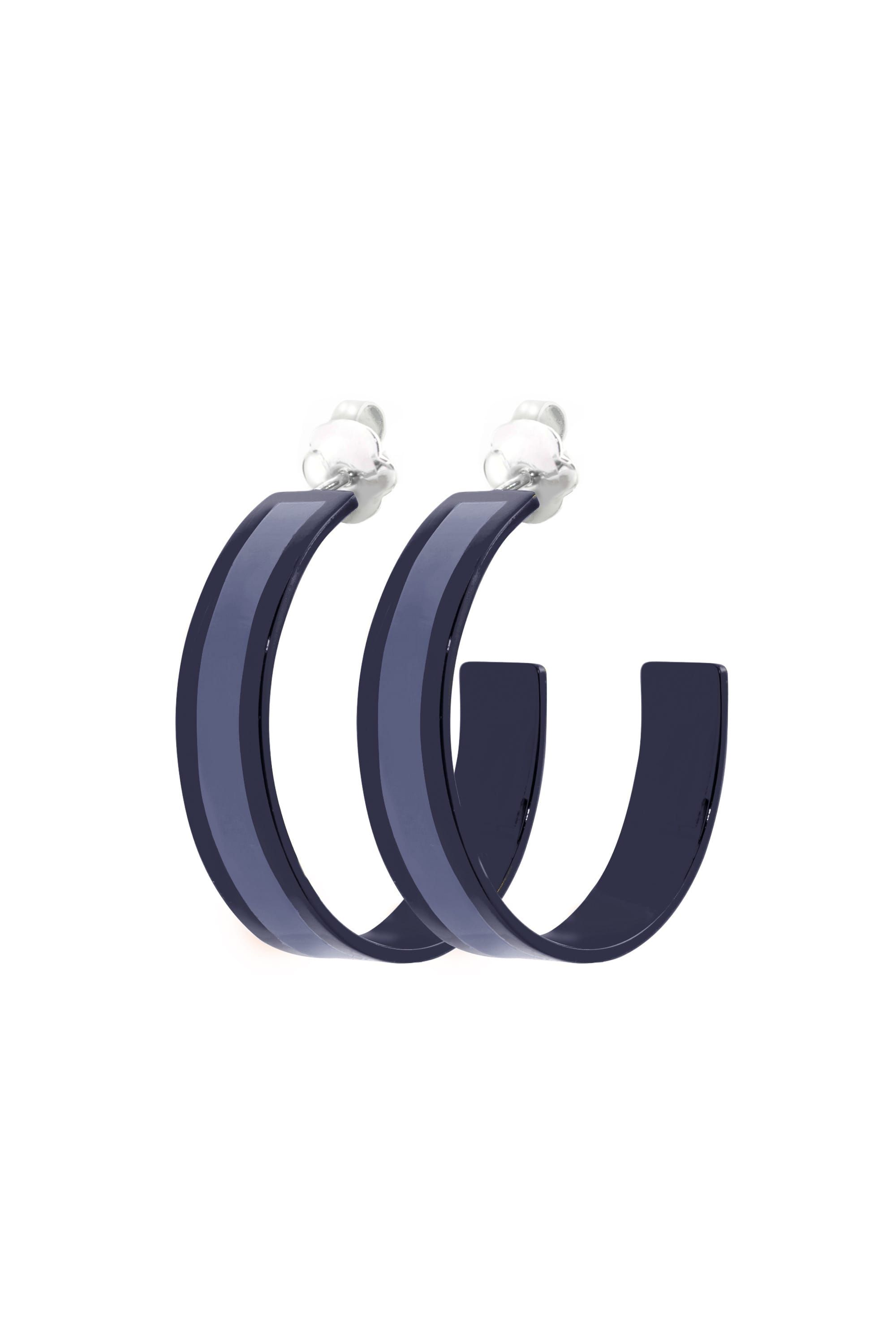 Two-tone New York Earrings